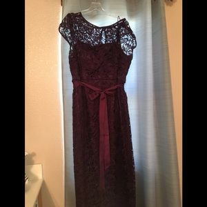 Adrianna Pappell lace long dress